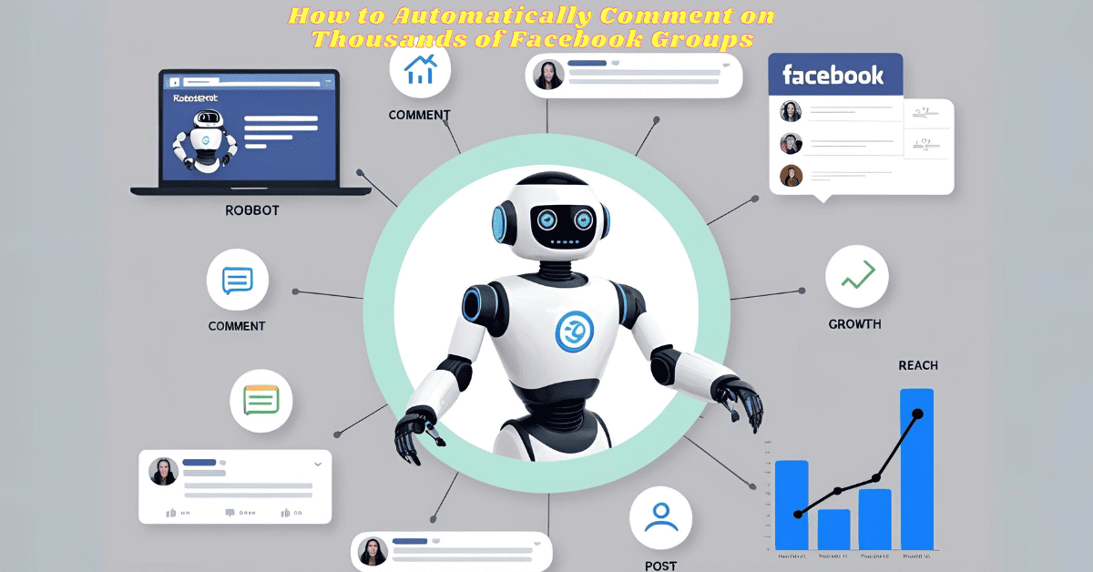 How to Automatically Comment on Thousands of Facebook Groups